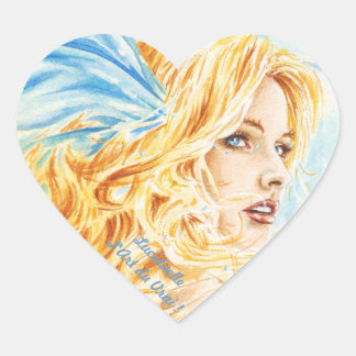 Aufkleber "Herz d'Aurore"