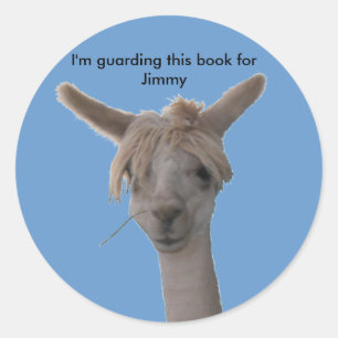 Aufkleber - Ich hüte dieses Buch ...