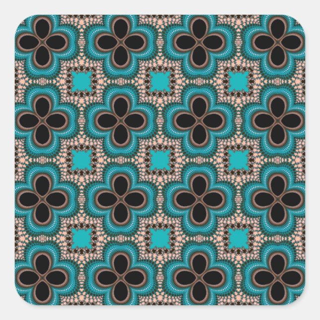 Aufkleber im marokkanischen Stil (Vorderseite)