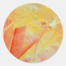 Aufkleber im Sonnenscheindesign