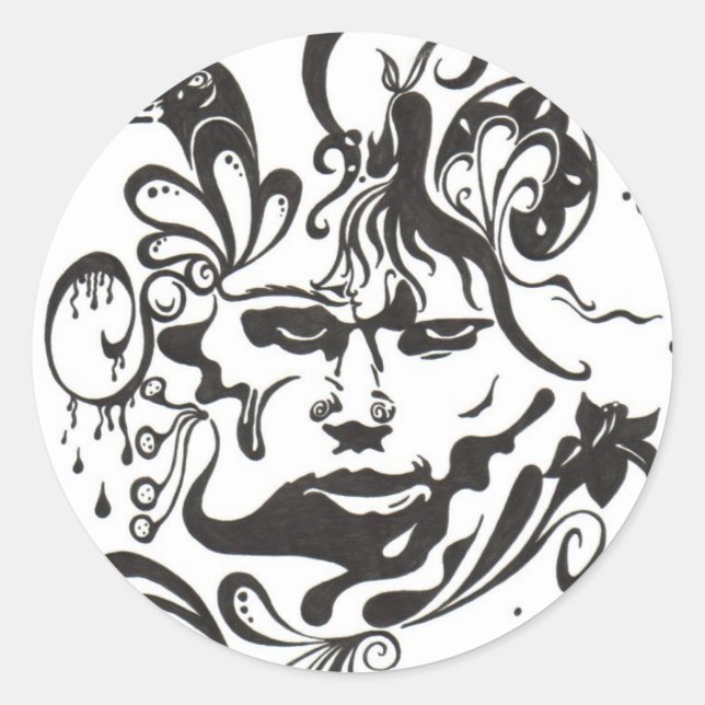 Aufkleber "IMAGINE" (Vorderseite)