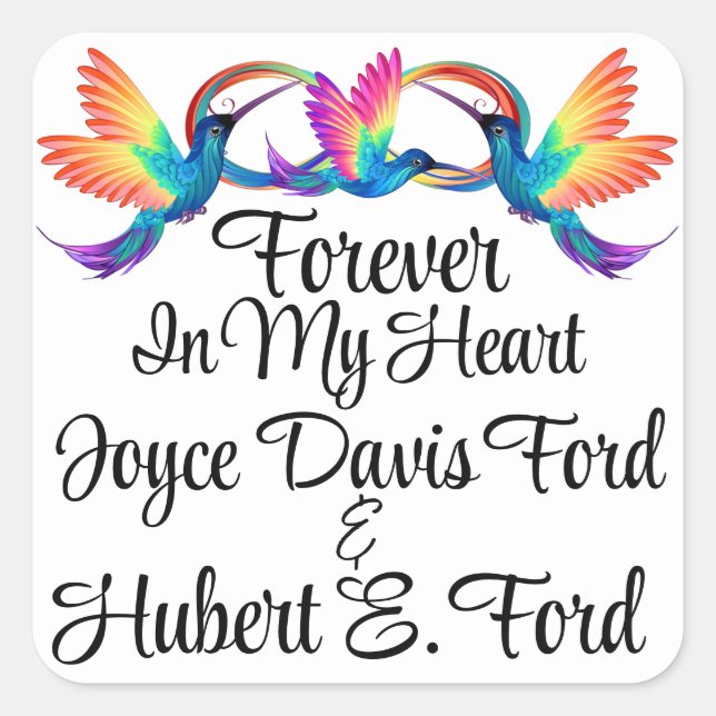 Aufkleber in Memoriam (Vorderseite)