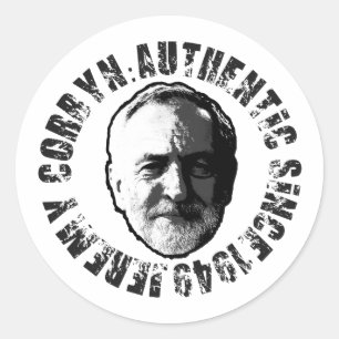 AUFKLEBER JEREMY CORBYN