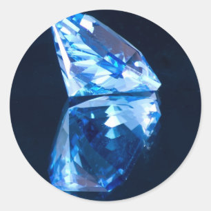 Aufkleber-Juwelen Runder Aufkleber