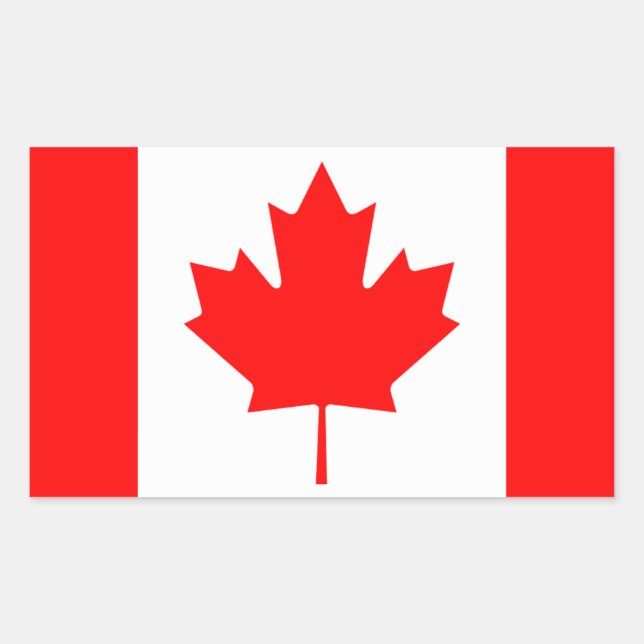 Aufkleber Kanada Flagge "Lighthouse Route Nova Sco (Vorderseite)