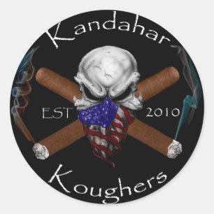 Aufkleber Kandahars Koughers