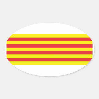 Aufkleber Katalanische Flagge "Serenya"