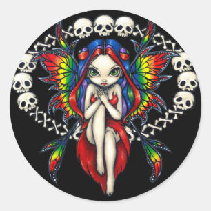 Aufkleber "Knochenbogen"