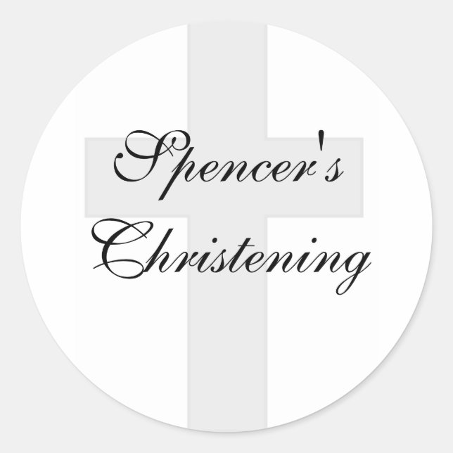 Aufkleber "Kreuz" (Vorderseite)