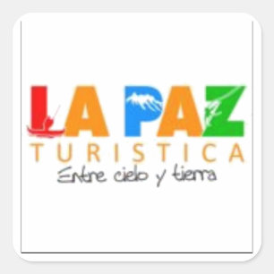 Aufkleber La Paz touristisch