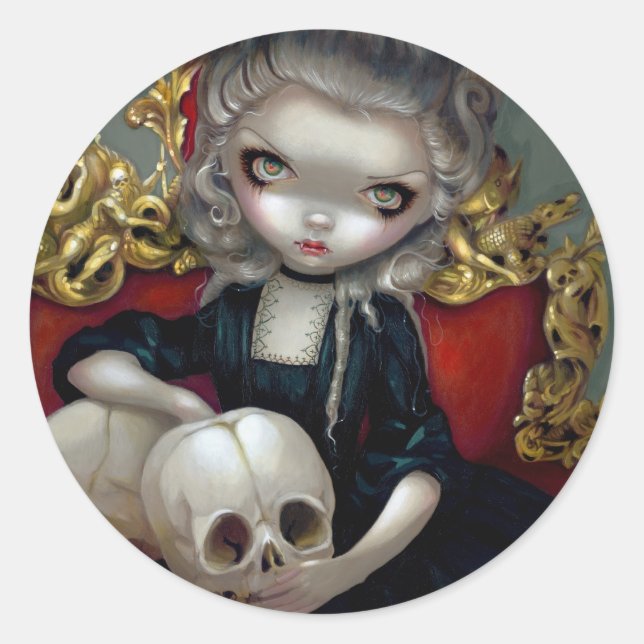 Aufkleber "Les Vampires: Les Crânes" (Vorderseite)