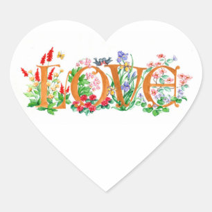 Aufkleber "Liebe"