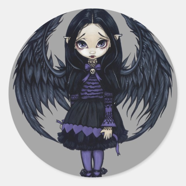 Aufkleber "Lila Hörer" (Vorderseite)