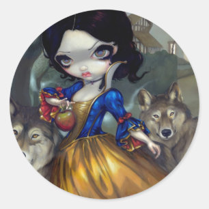 Aufkleber "Loup-Garou: Blanche Neige"
