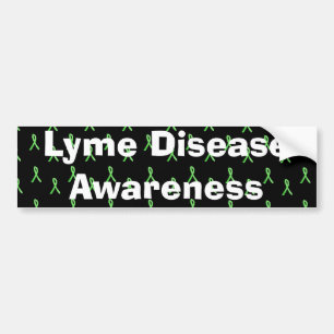 Aufkleber Lyme-Borreliose-Bewusstsein mit Lyme-Sch Autoaufkleber
