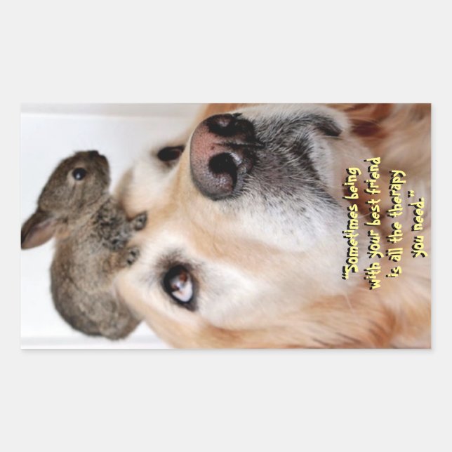 Aufkleber "Mein bester Freund" (Vorderseite)