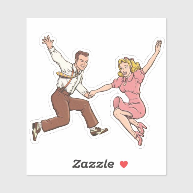 Aufkleber mit 40ern (Blatt)