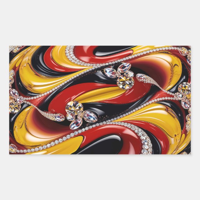 Aufkleber mit belgischer Farbe (Vorderseite)