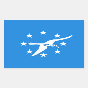 Aufkleber mit der Flagge von Corpus Christi