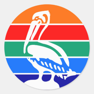 Aufkleber mit der Flagge von St. Petersburg, Flori