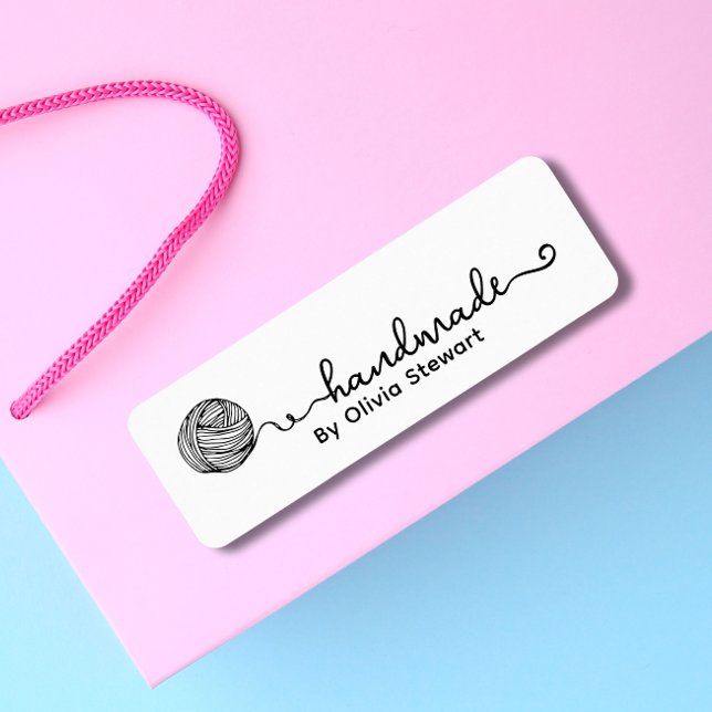Aufkleber mit Garn und Individuelle Name (Von Creator hochgeladen)