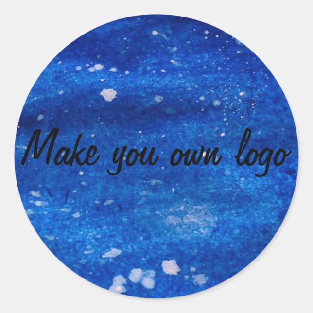 Aufkleber mit Ihrem Logo (Vorderseite)