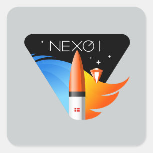 Aufkleber mit Nexø I Mission Patch