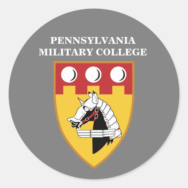 Aufkleber mit PMC-Siegel-Logo ('67-'72) (Vorderseite)