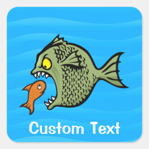 Aufkleber mit viereckigem Smoking