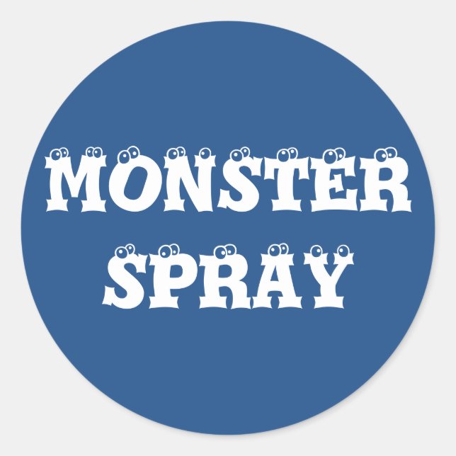 Aufkleber "Monster Spray" (Vorderseite)