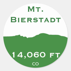 Aufkleber Mt. Bierstadt