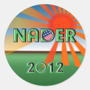 Aufkleber Nader 2012
