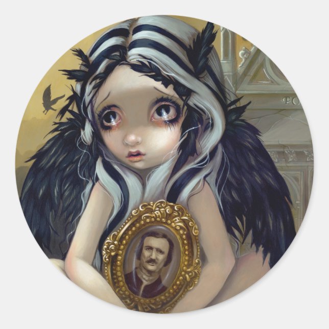 Aufkleber "Nevermore" (Vorderseite)