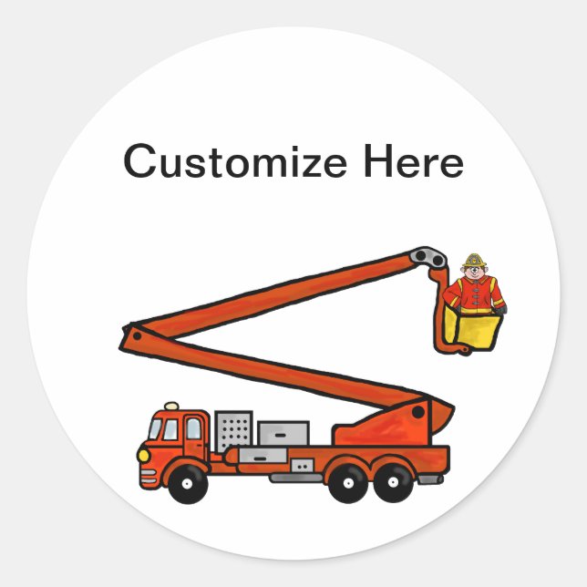 Aufkleber oder Namensschilder für Feuerlöschlampen (Vorderseite)