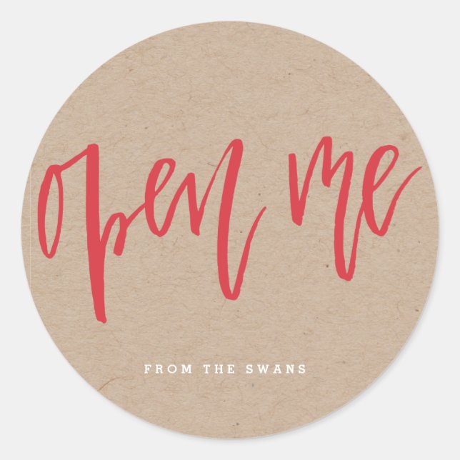 Aufkleber öffnen (Vorderseite)