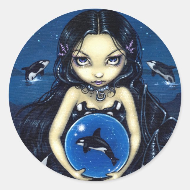 Aufkleber "Orca Magic" (Vorderseite)