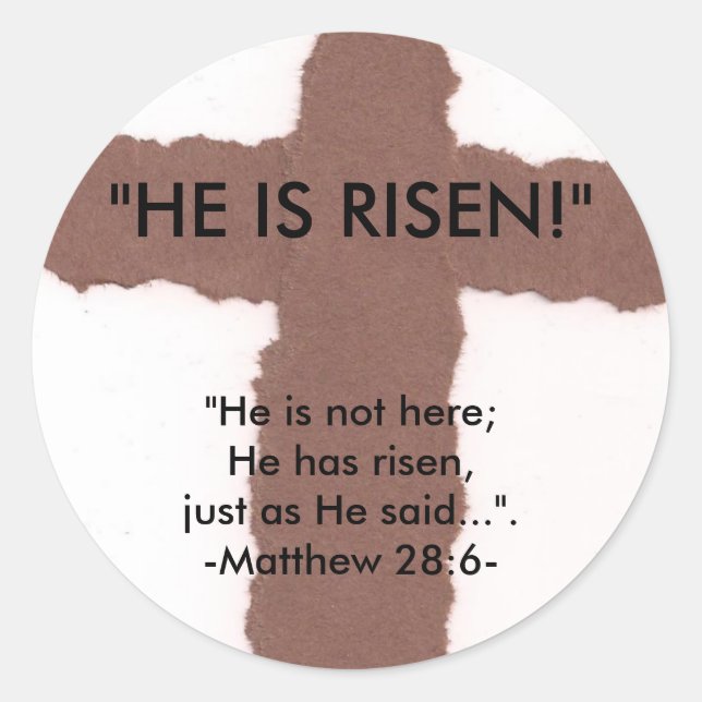 Aufkleber - Ostern (Vorderseite)