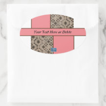 Aufkleber Oval (Peach LED S.C.C.) RFPMDesign ©️ 20