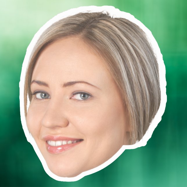 Aufkleber, Personalisierte Aufkleber, Gesichtspres Aufkleber (Von Creator hochgeladen)