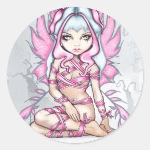 Aufkleber "Pink Ribbon Fairy"