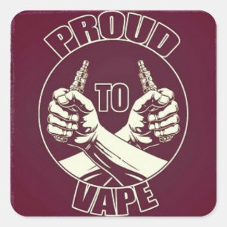 Aufkleber "Proud to Vape"
