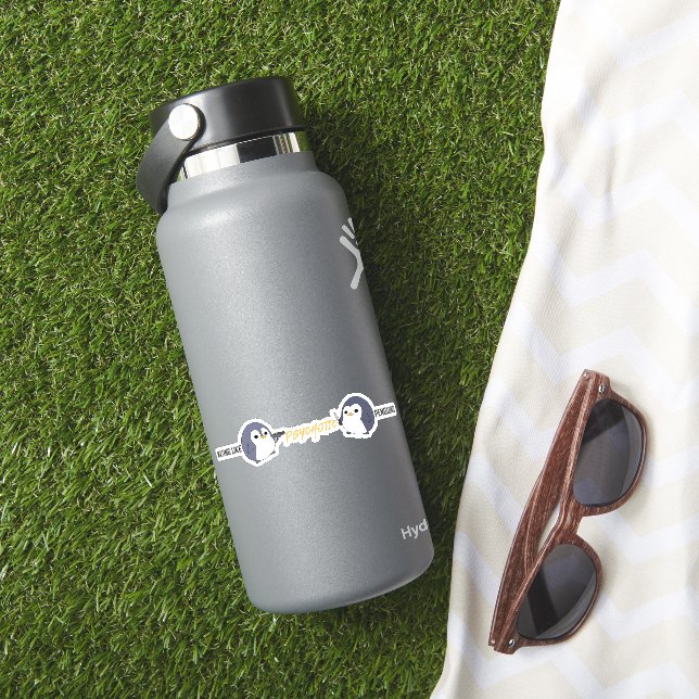 Aufkleber "Psychotische Pinguine" (HydroFlask Insitu)