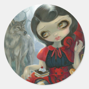 Aufkleber "Red Riding Hood's Picnic"