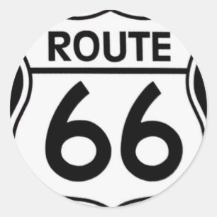 Aufkleber „ROUTE 66 "