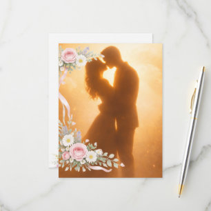 Aufkleber RSVP Karte