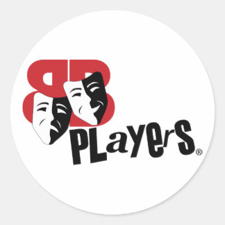 Aufkleber! Runder Aufkleber