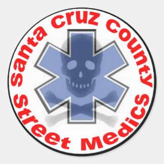 Aufkleber - Santa Cruz Landkreis Street Medics