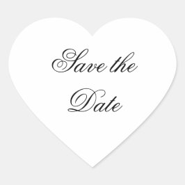 Aufkleber "Save the Date"