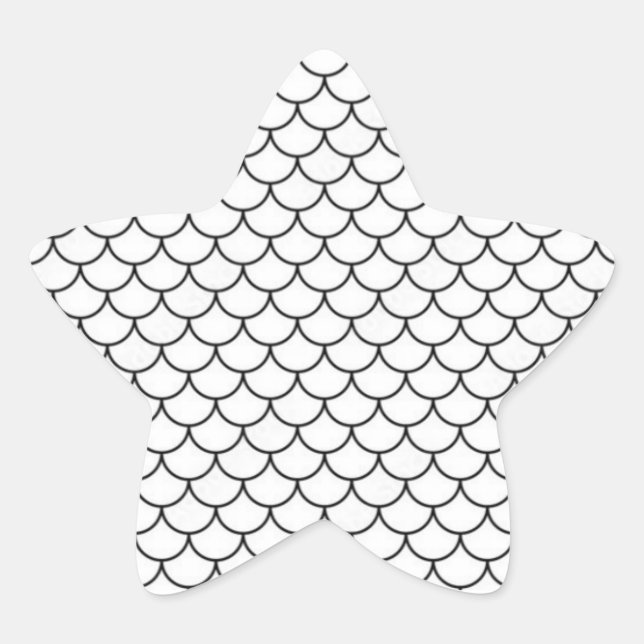 Aufkleber "Scallop Pattern on a Starfish" (Vorderseite)