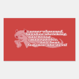 Aufkleber "She Devil"